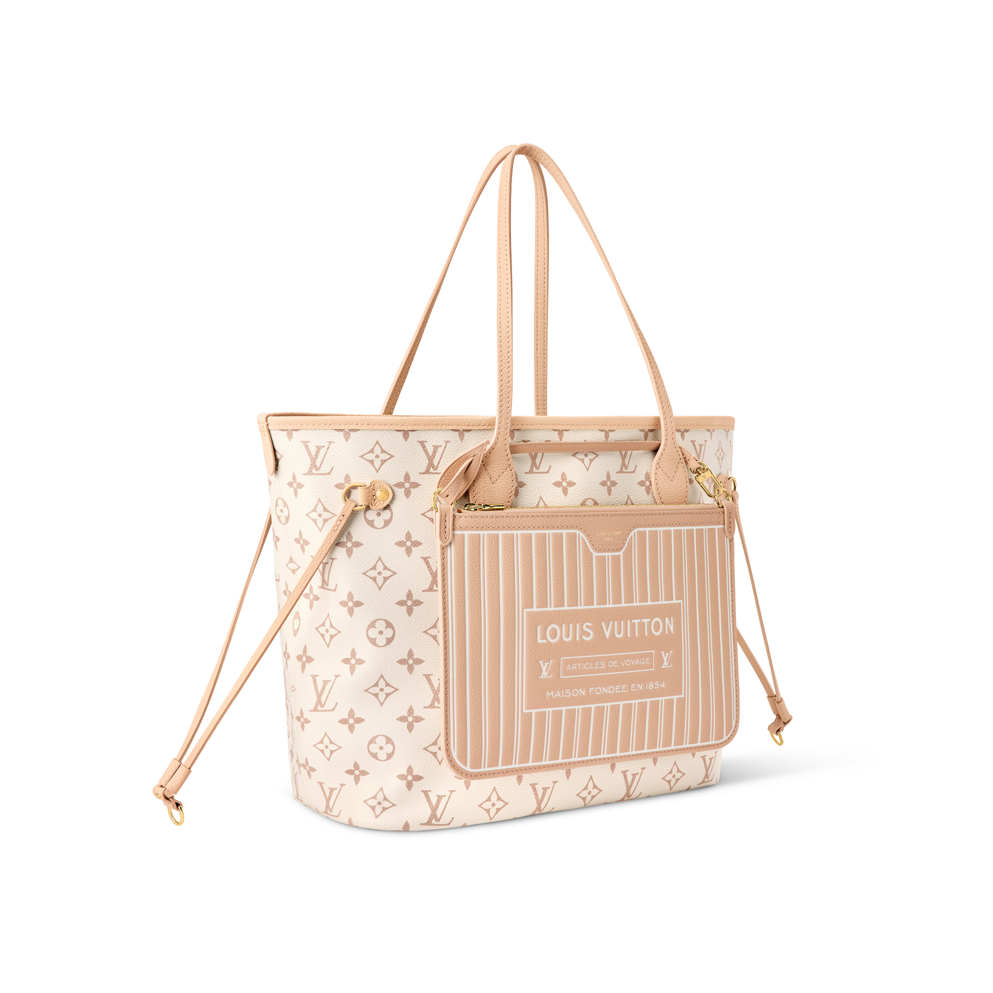 กระเป๋ารุ่น Neverfull Inside Out MM H33 in กระเป๋าและผลิตภัณฑ์เครื่องหนังขนาดเล็ก