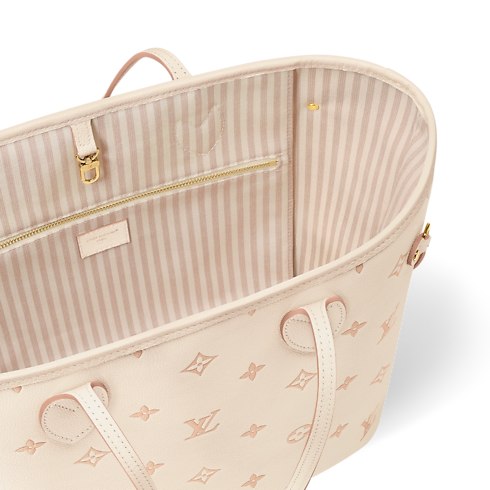 กระเป๋ารุ่น Neverfull MM Monogram Empreinte in กระเป๋าและผลิตภัณฑ์เครื่องหนังขนาดเล็ก's สำหรับผู้หญิง ไอคอนิก collections by Louis Vuitton (การย่อ/ขยายผลิตภัณฑ์)