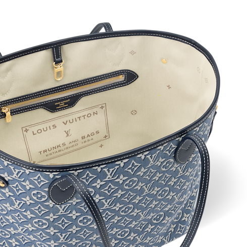 กระเป๋ารุ่น Neverfull MM G82 in กระเป๋าและผลิตภัณฑ์เครื่องหนังขนาดเล็ก's สำหรับผู้หญิง ไอคอนิก collections by Louis Vuitton (การย่อ/ขยายผลิตภัณฑ์)