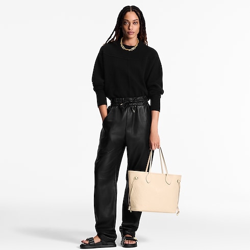 กระเป๋ารุ่น Neverfull MM Monogram Empreinte in ผู้หญิง's กระเป๋าถือ กระเป๋าถือสำหรับผู้หญิง collections by Louis Vuitton (การย่อ/ขยายผลิตภัณฑ์)