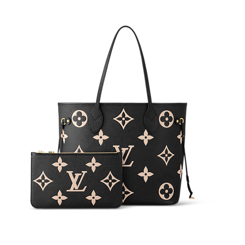 กระเป๋ารุ่น Neverfull MM Monogram Empreinte in ผู้หญิง's กระเป๋าถือ กระเป๋าถือสำหรับผู้หญิง collections by Louis Vuitton (การย่อ/ขยายผลิตภัณฑ์)