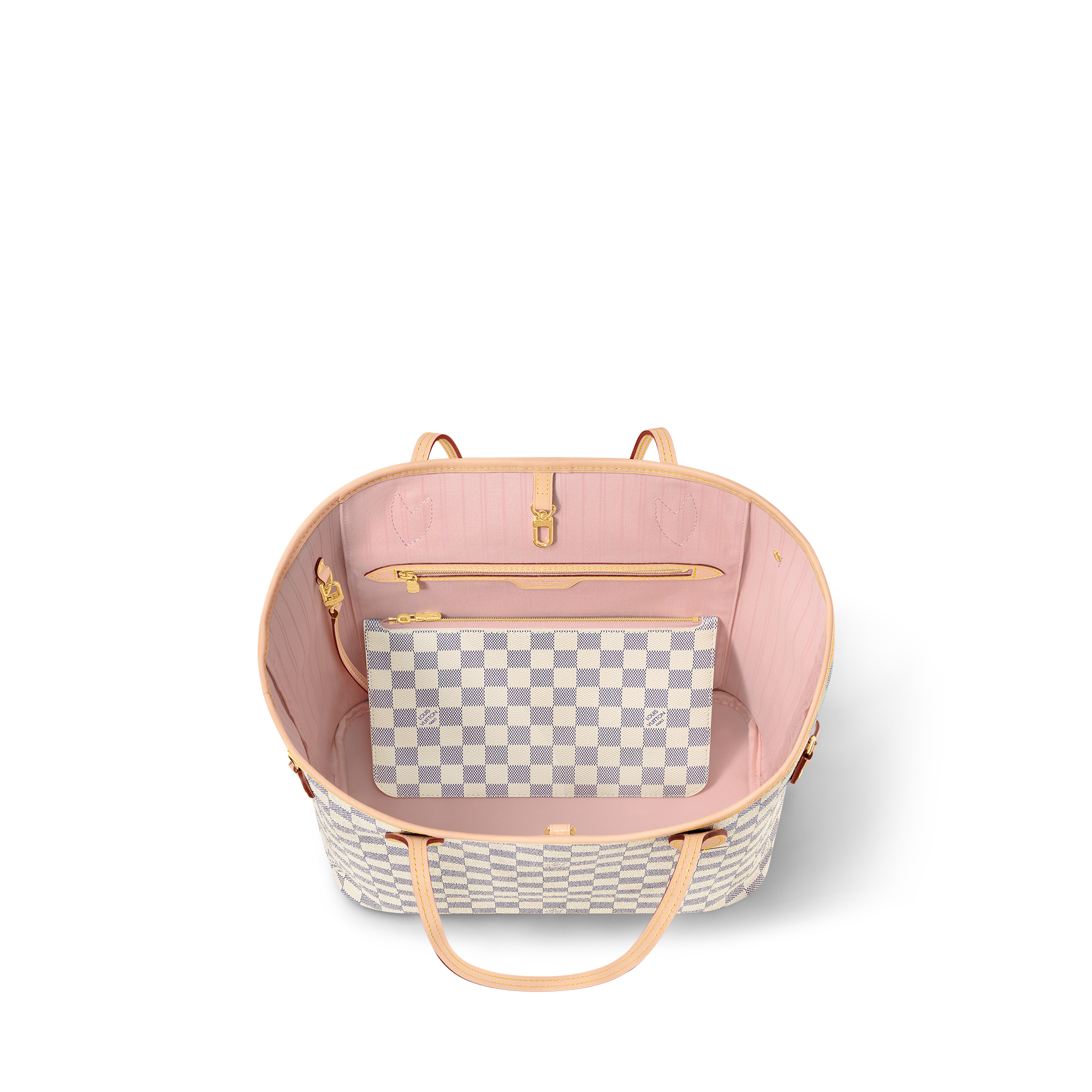 กระเป๋ารุ่น Neverfull MM Damier Azur in ผู้หญิง