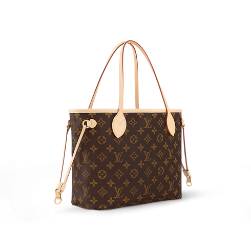 กระเป๋ารุ่น Neverfull PM Monogram in ผู้หญิง's กระเป๋าถือ คอลเล็คชั่นทั้งหมด collections by Louis Vuitton (การย่อ/ขยายผลิตภัณฑ์)