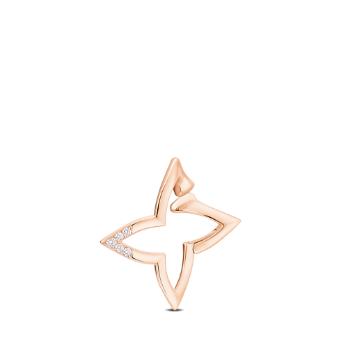 เอียร์คัฟฟ์ Ombre Blossom ไวท์โกลด์และเพชร in จิวเวลรี่'s หมวดหมู่ ต่างหู collections by Louis Vuitton