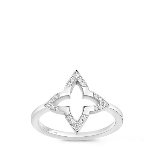 แหวน Ombre Blossom ไวท์โกลด์และเพชร in จิวเวลรี่'s หมวดหมู่ แหวน collections by Louis Vuitton (การย่อ/ขยายผลิตภัณฑ์)