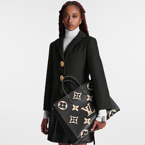 กระเป๋ารุ่น OnTheGo GM Bicolor Monogram Empreinte in ผู้หญิง's กระเป๋าถือ คอลเล็คชั่นทั้งหมด collections by Louis Vuitton (การย่อ/ขยายผลิตภัณฑ์)