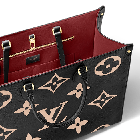 กระเป๋ารุ่น OnTheGo GM Bicolor Monogram Empreinte in ผู้หญิง's กระเป๋าถือ คอลเล็คชั่นทั้งหมด collections by Louis Vuitton (การย่อ/ขยายผลิตภัณฑ์)