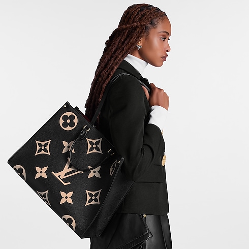 กระเป๋ารุ่น OnTheGo GM Bicolor Monogram Empreinte in ผู้หญิง's กระเป๋าถือ คอลเล็คชั่นทั้งหมด collections by Louis Vuitton (การย่อ/ขยายผลิตภัณฑ์)