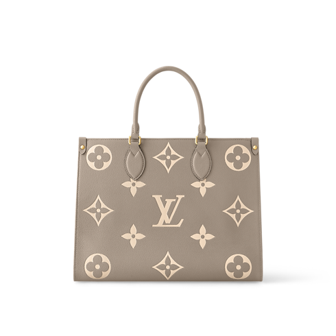 กระเป๋ารุ่น OnTheGo MM Bicolor Monogram Empreinte in ผู้หญิง's กระเป๋าถือ คอลเล็คชั่นทั้งหมด collections by Louis Vuitton (การย่อ/ขยายผลิตภัณฑ์)