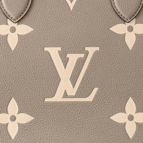 กระเป๋ารุ่น OnTheGo MM Bicolor Monogram Empreinte in ผู้หญิง's กระเป๋าถือ คอลเล็คชั่นทั้งหมด collections by Louis Vuitton (การย่อ/ขยายผลิตภัณฑ์)
