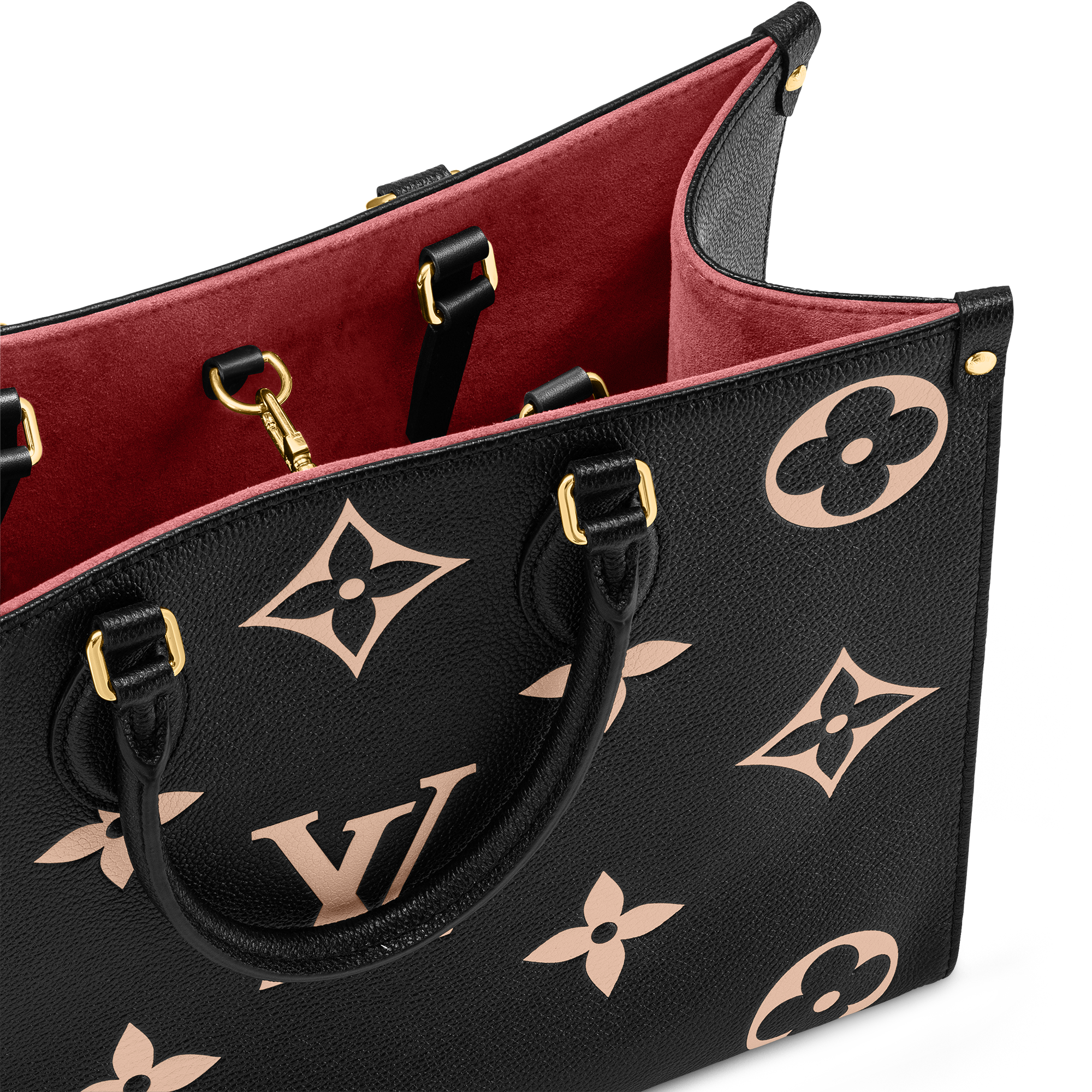 กระเป๋ารุ่น OnTheGo MM Bicolor Monogram Empreinte in ผู้หญิง