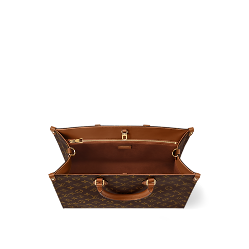 กระเป๋ารุ่น OnTheGo Organizer Monogram in กระเป๋าและผลิตภัณฑ์เครื่องหนังขนาดเล็ก's สำหรับผู้หญิง ไอคอนิก collections by Louis Vuitton (การย่อ/ขยายผลิตภัณฑ์)