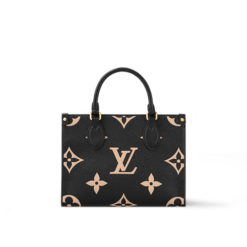 กระเป๋ารุ่น OnTheGo PM Bicolor Monogram Empreinte in ผู้หญิง's กระเป๋าถือ คอลเล็คชั่นทั้งหมด collections by Louis Vuitton (การย่อ/ขยายผลิตภัณฑ์)