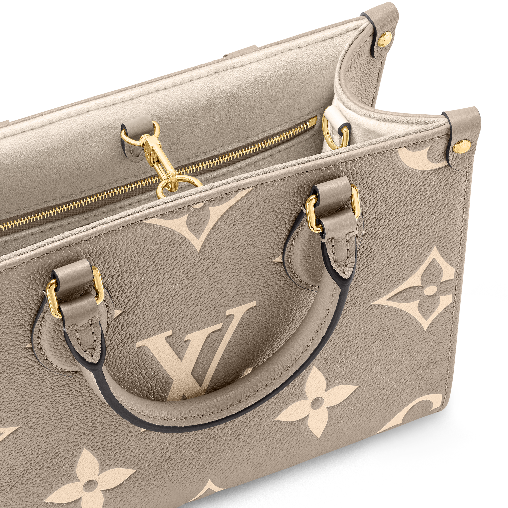 กระเป๋ารุ่น OnTheGo PM Bicolor Monogram Empreinte in ผู้หญิง