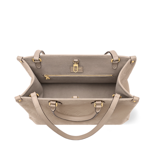 กระเป๋ารุ่น OnTheGo Soft MM Monogram Empreinte in ผู้หญิง's กระเป๋าถือ กระเป๋าถือสำหรับผู้หญิง collections by Louis Vuitton (การย่อ/ขยายผลิตภัณฑ์)
