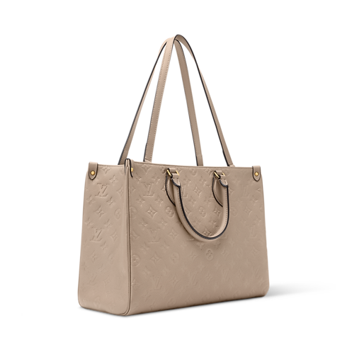 กระเป๋ารุ่น OnTheGo Soft MM Monogram Empreinte in ผู้หญิง's กระเป๋าถือ กระเป๋าถือสำหรับผู้หญิง collections by Louis Vuitton (การย่อ/ขยายผลิตภัณฑ์)
