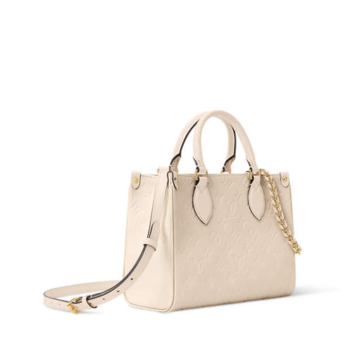 กระเป๋ารุ่น OnTheGo Soft PM Monogram Empreinte in ผู้หญิง's กระเป๋าถือ กระเป๋าถือสำหรับผู้หญิง collections by Louis Vuitton (การย่อ/ขยายผลิตภัณฑ์)