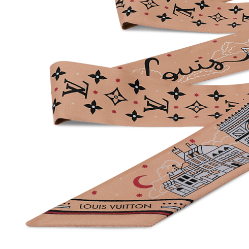 ผ้า BB Bandeau รุ่น Paris City Bandana detail view