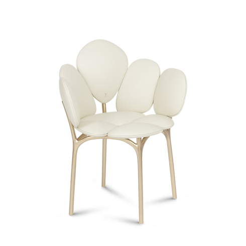 Petal Chair by Marcel Wanders Studio in ทรังก์ การเดินทาง และ บ้าน's บ้านและศิลปะการไดนิ่ง เฟอร์นิเจอร์ collections by Louis Vuitton (การย่อ/ขยายผลิตภัณฑ์)