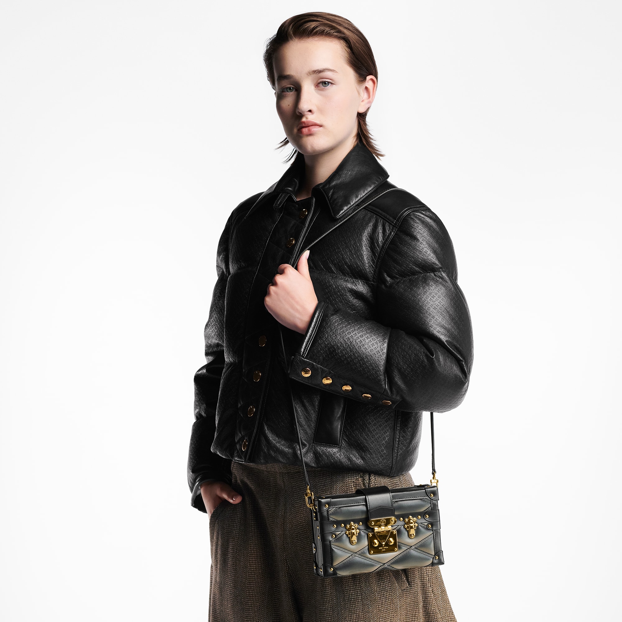 กระเป๋ารุ่น Petite Malle Malletage in กระเป๋าและผลิตภัณฑ์เครื่องหนังขนาดเล็ก