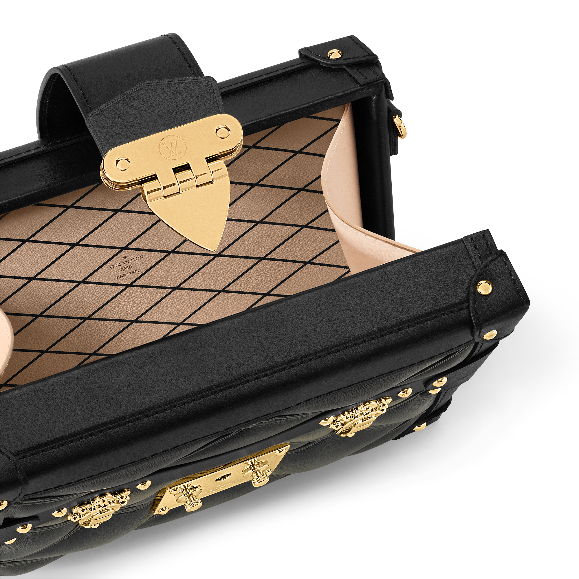 กระเป๋ารุ่น Petite Malle Malletage in กระเป๋าและผลิตภัณฑ์เครื่องหนังขนาดเล็ก