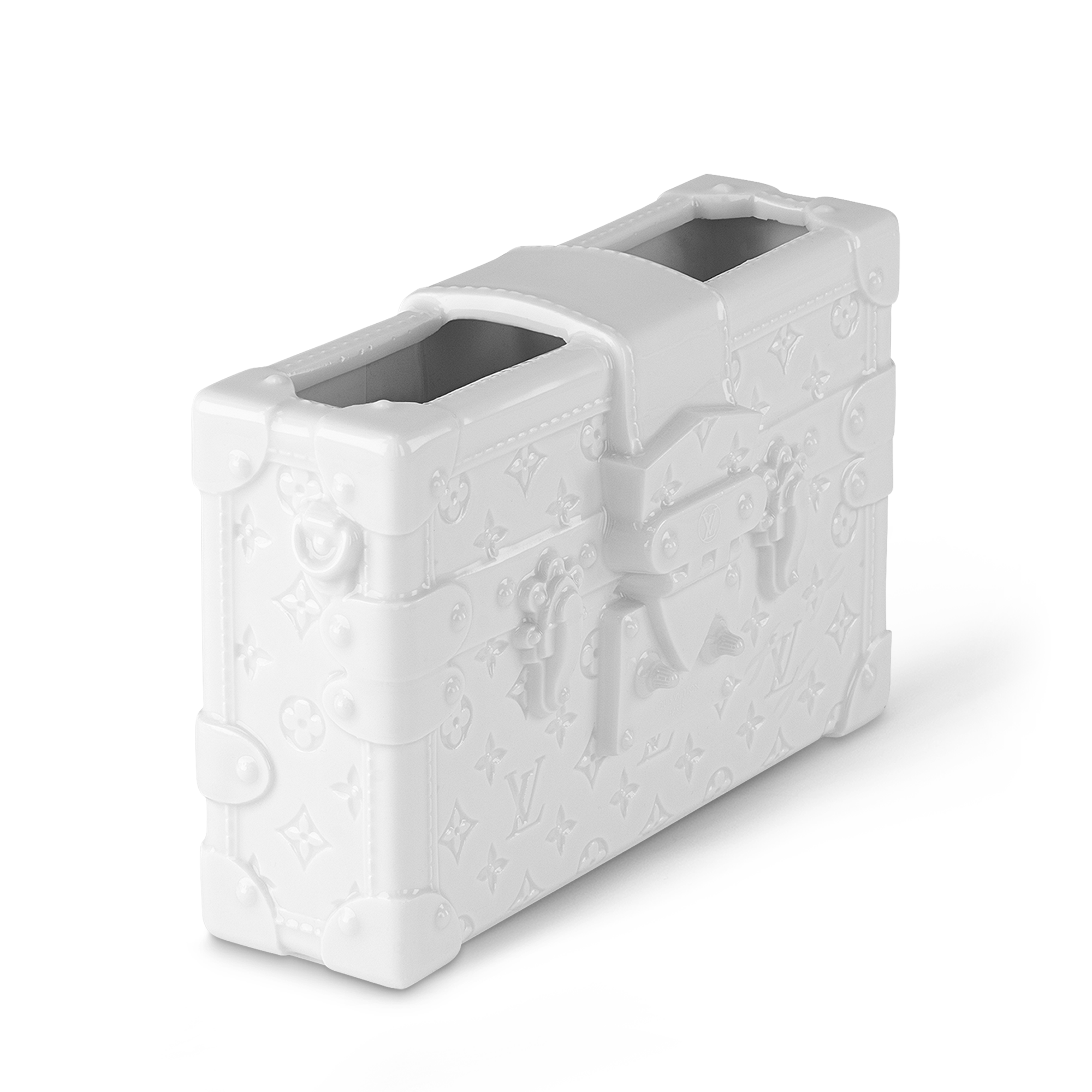 แจกันพอร์ซเลนรุ่น Petite Malle Monogram in ทรังก์ การเดินทาง และ บ้าน