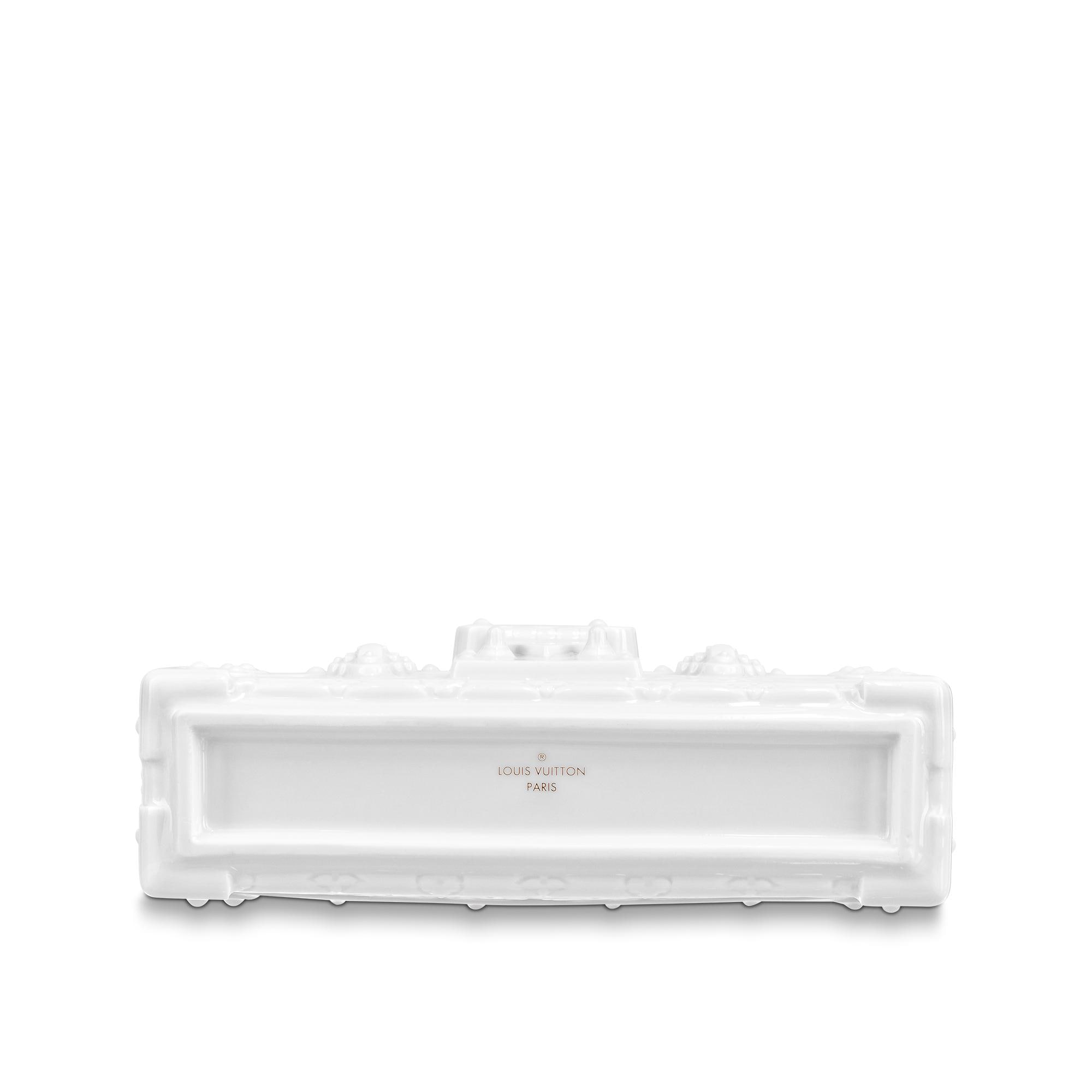 แจกันพอร์ซเลนรุ่น Petite Malle Monogram in ทรังก์ การเดินทาง และ บ้าน