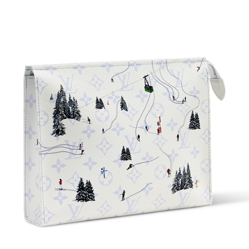 Poche Toilette 26 Monogram แคนวาสประเภทอื่น in ผู้ชาย's การเดินทางและท่องเที่ยว กระเป๋าเสริมเดินทางสำหรับผู้ชาย collections by Louis Vuitton (การย่อ/ขยายผลิตภัณฑ์)