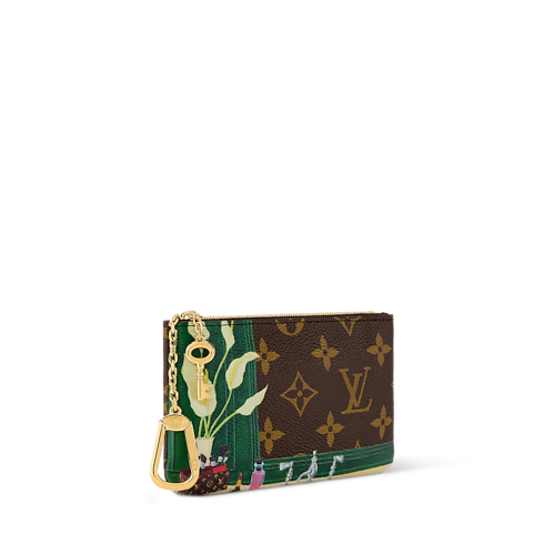 Pochette Cles Small Monogram แคนวาสประเภทอื่น in ผู้หญิง's กระเป๋าสตางค์และผลิตภัณฑ์เครื่องหนังขนาดเล็ก กระเป๋าใส่บัตรและพวงกุญแจสำหรับผู้หญิง collections by Louis Vuitton (การย่อ/ขยายผลิตภัณฑ์)