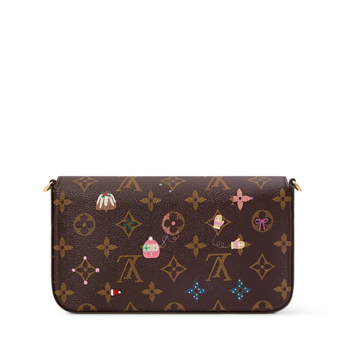 กระเป๋ารุ่น Félicie Pochette GM Monogram แคนวาสประเภทอื่น in ผู้หญิง's กระเป๋าถือ กระเป๋าถือสำหรับผู้หญิง collections by Louis Vuitton (การย่อ/ขยายผลิตภัณฑ์)