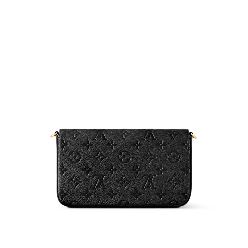 กระเป๋ารุ่น Félicie Pochette Monogram Empreinte in ผู้หญิง's กระเป๋าสตางค์และผลิตภัณฑ์เครื่องหนังขนาดเล็ก กระเป๋าสตางค์สะพายข้างสำหรับผู้หญิง collections by Louis Vuitton (การย่อ/ขยายผลิตภัณฑ์)