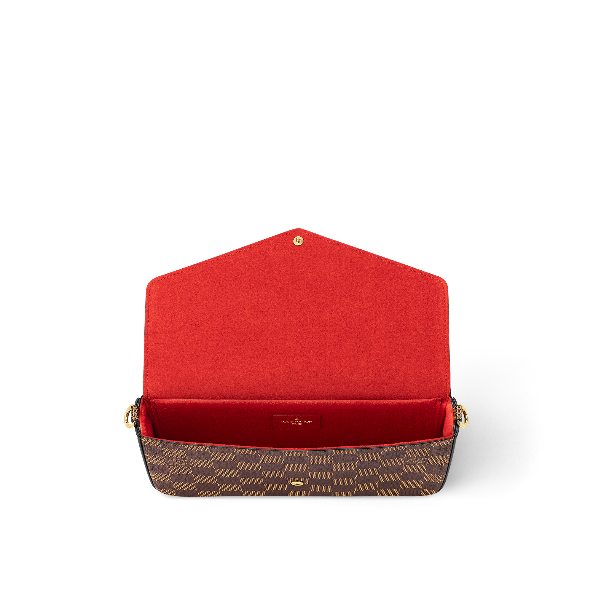 กระเป๋ารุ่น Félicie Pochette Damier Ebene แคนวาส in ผู้หญิง