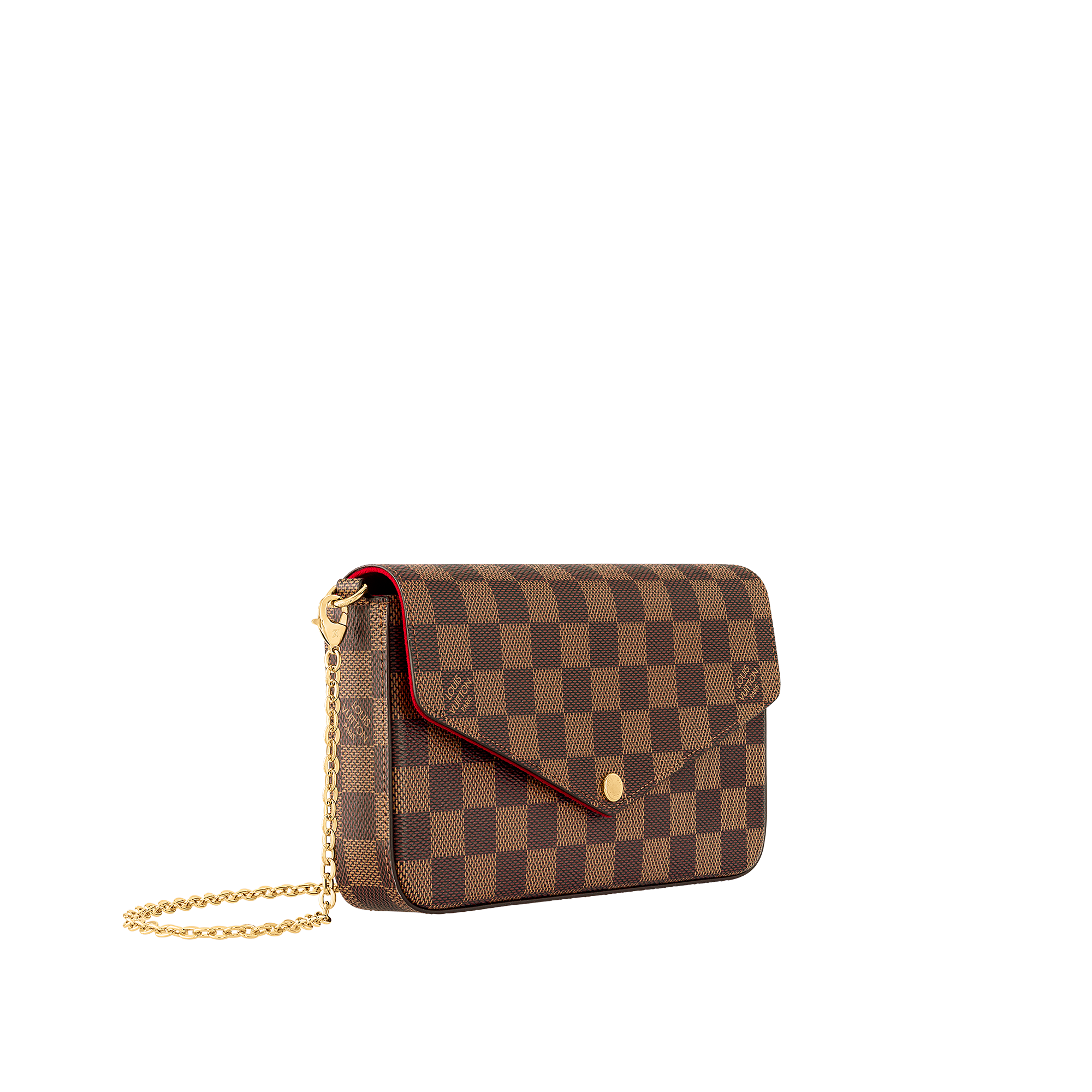 กระเป๋ารุ่น Félicie Pochette Damier Ebene แคนวาส in ผู้หญิง