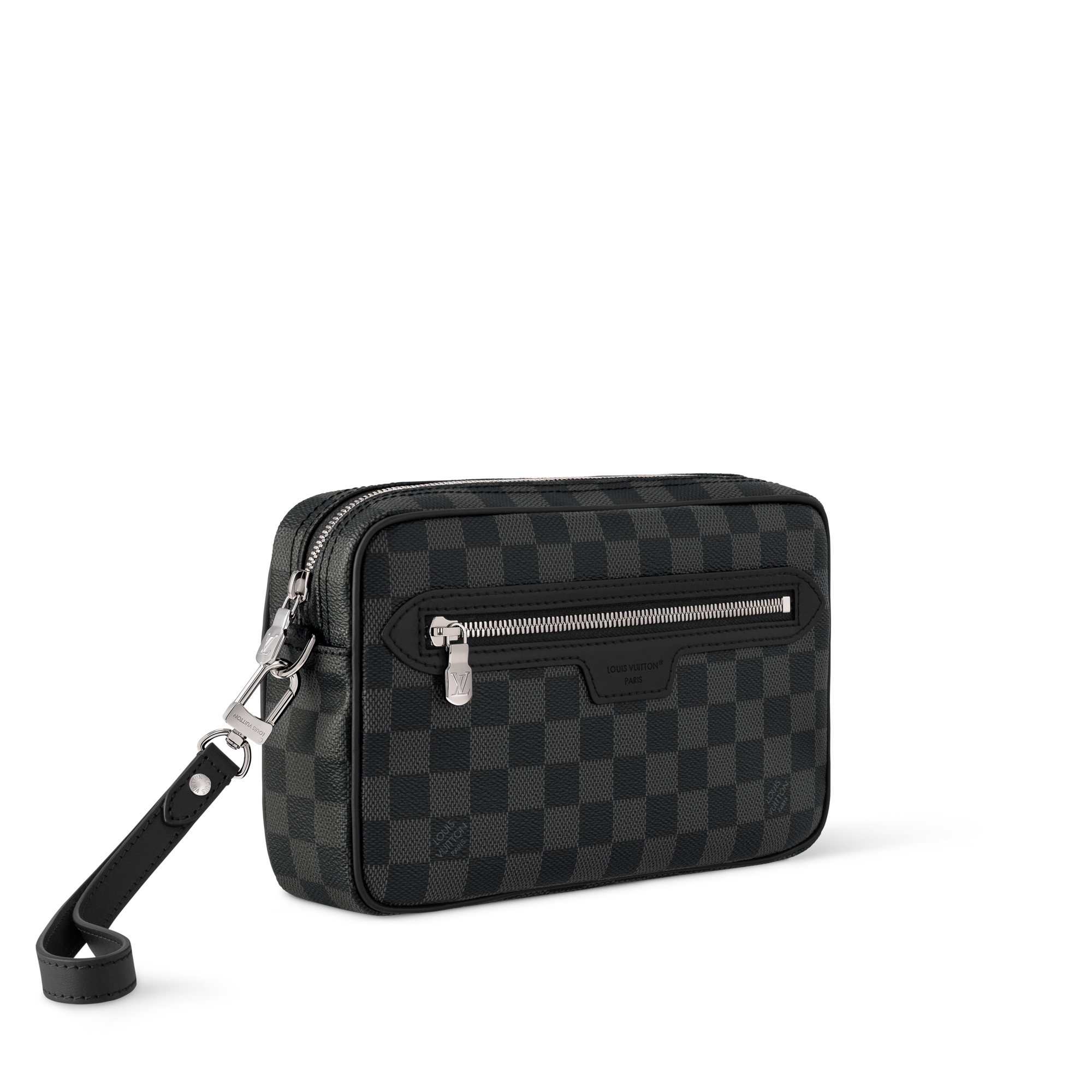 กระเป๋ารุ่น Pochette Kasai Damier Graphite in ผู้ชาย