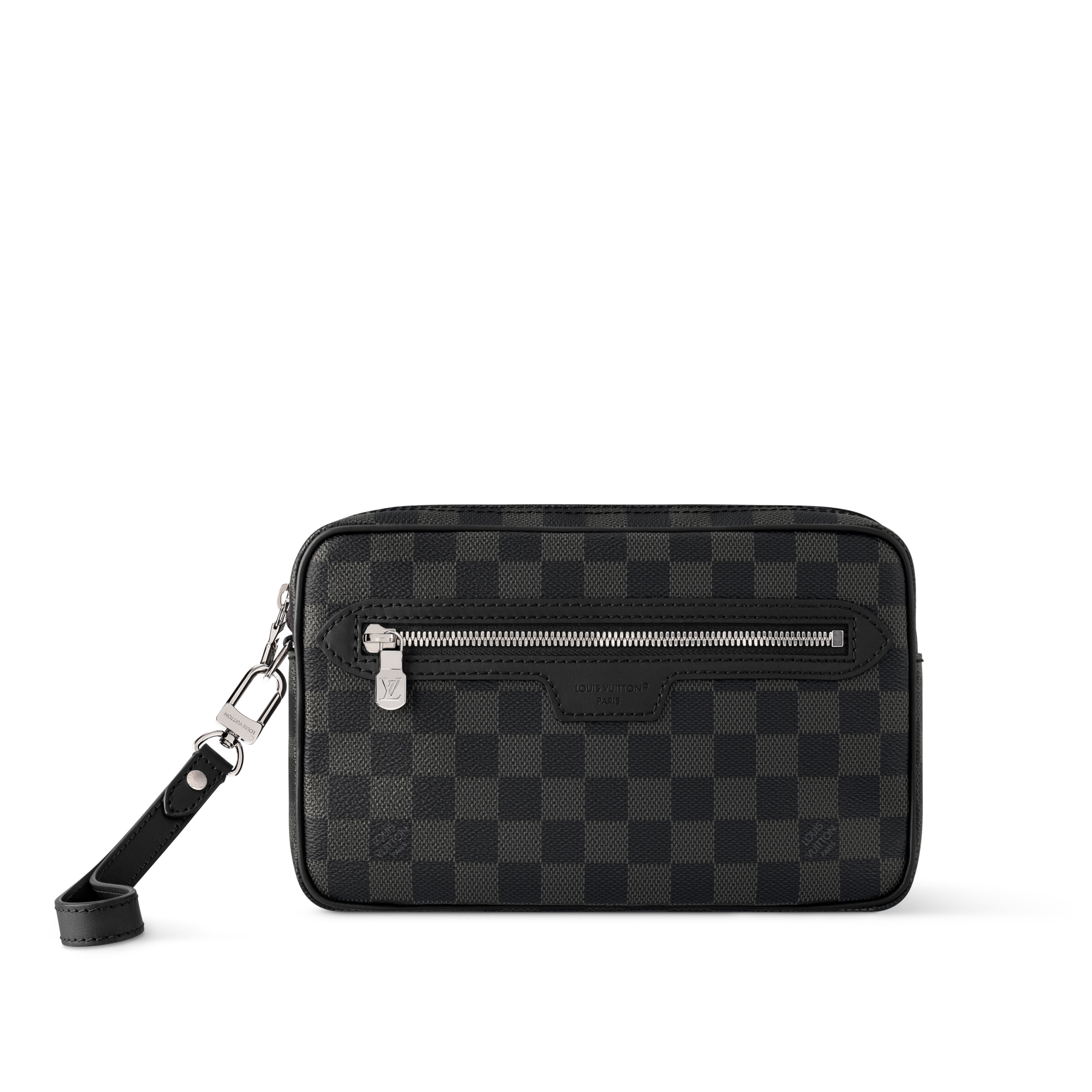 กระเป๋ารุ่น Pochette Kasai Damier Graphite in ผู้ชาย