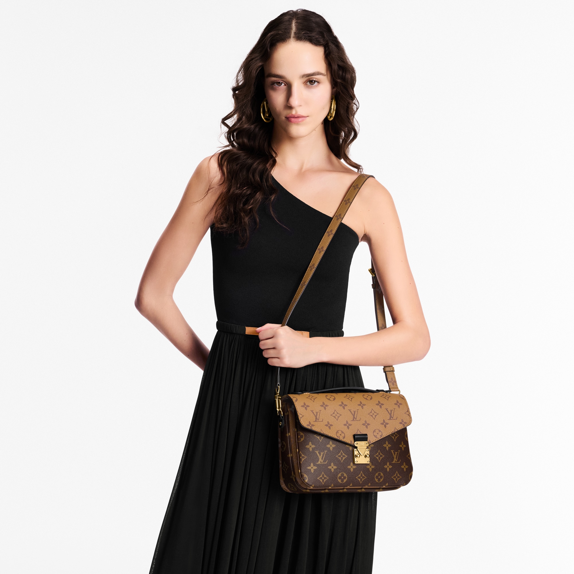 กระเป๋ารุ่น Pochette Métis Monogram Reverse แคนวาส in ผู้หญิง