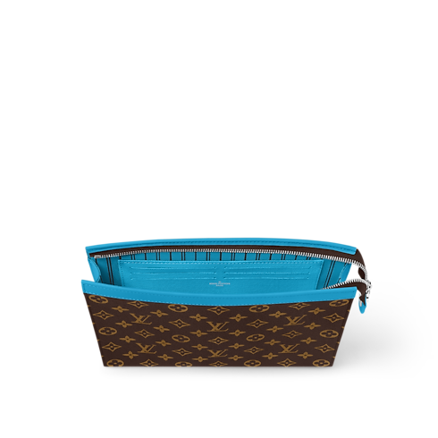 กระเป๋ารุ่น Pochette Voyage MM Monogram Macassar แคนวาส in Super Lucky Day's For Him } collections by Louis Vuitton (การย่อ/ขยายผลิตภัณฑ์)