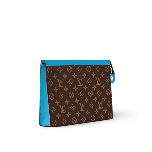 กระเป๋ารุ่น Pochette Voyage MM Monogram Macassar แคนวาส in Super Lucky Day's For Him } collections by Louis Vuitton (การย่อ/ขยายผลิตภัณฑ์)