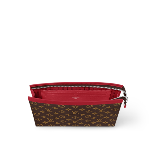 กระเป๋ารุ่น Pochette Voyage MM Monogram Macassar แคนวาส in Super Lucky Day's For Him } collections by Louis Vuitton (การย่อ/ขยายผลิตภัณฑ์)