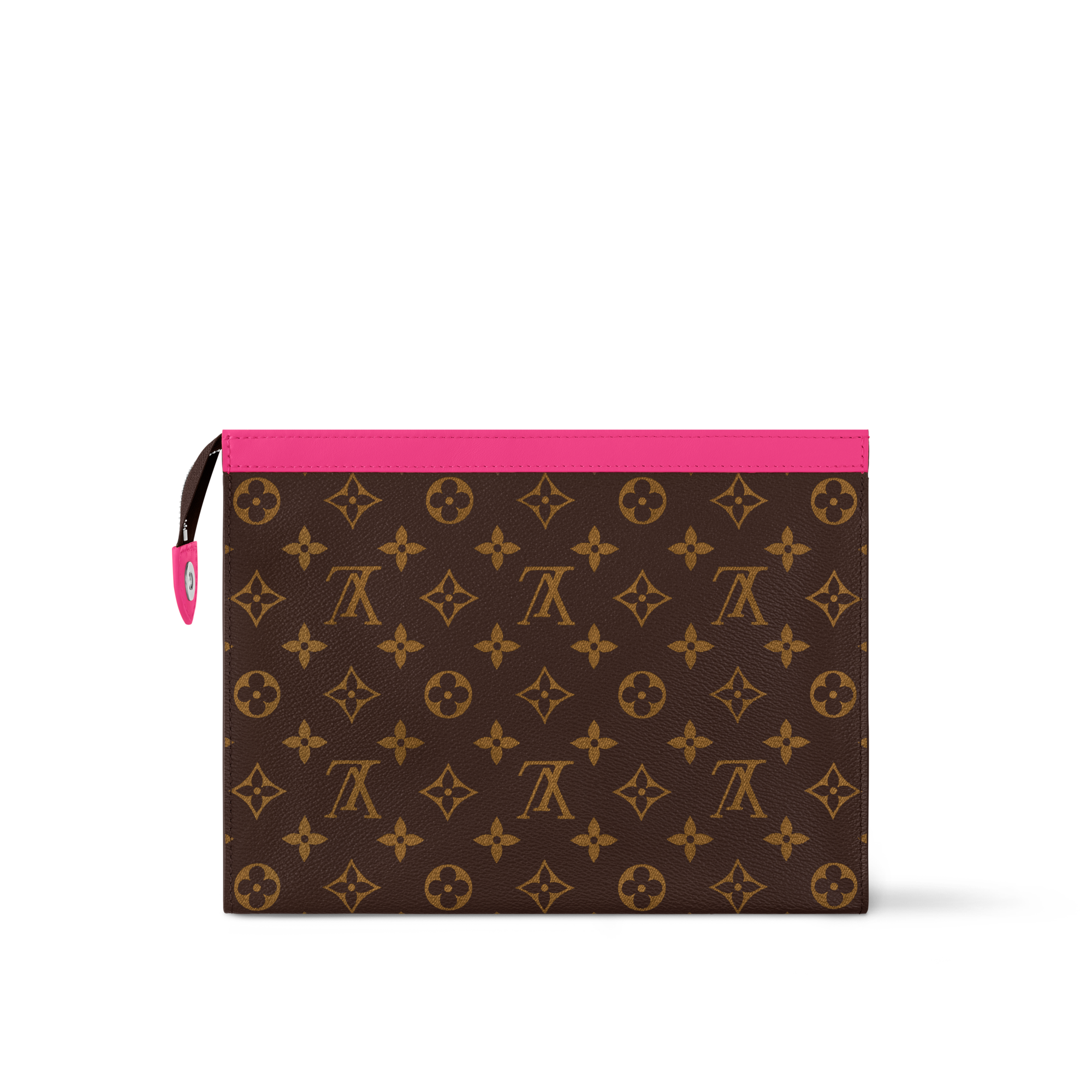 กระเป๋ารุ่น Pochette Voyage MM Monogram Macassar แคนวาส in Super Lucky Day