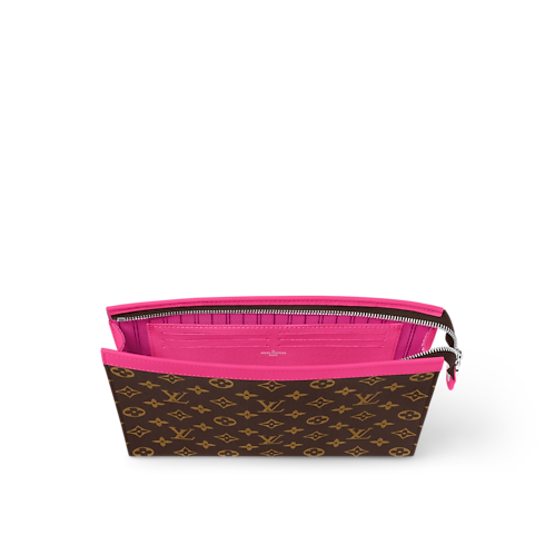 กระเป๋ารุ่น Pochette Voyage MM Monogram Macassar แคนวาส in Super Lucky Day's For Him } collections by Louis Vuitton (การย่อ/ขยายผลิตภัณฑ์)