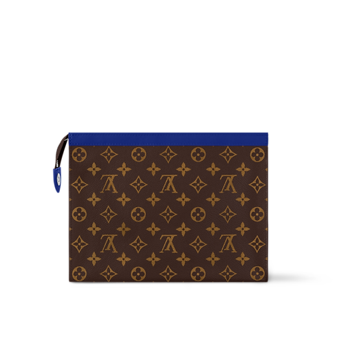 กระเป๋ารุ่น Pochette Voyage MM Monogram Macassar แคนวาส in Super Lucky Day's For Him } collections by Louis Vuitton (การย่อ/ขยายผลิตภัณฑ์)