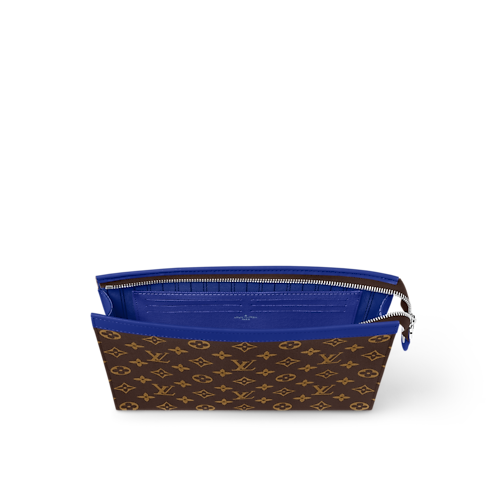 กระเป๋ารุ่น Pochette Voyage MM Monogram Macassar แคนวาส in Super Lucky Day's For Him } collections by Louis Vuitton (การย่อ/ขยายผลิตภัณฑ์)