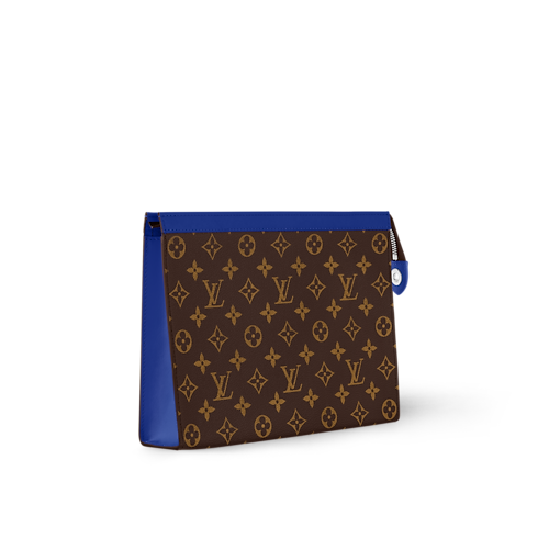 กระเป๋ารุ่น Pochette Voyage MM Monogram Macassar แคนวาส in Super Lucky Day's For Him } collections by Louis Vuitton (การย่อ/ขยายผลิตภัณฑ์)