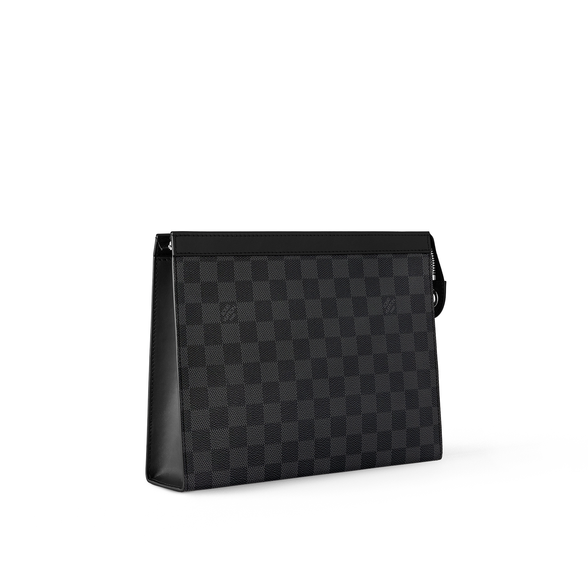 กระเป๋ารุ่น Pochette Voyage MM Damier Graphite แคนวาส in ผู้ชาย