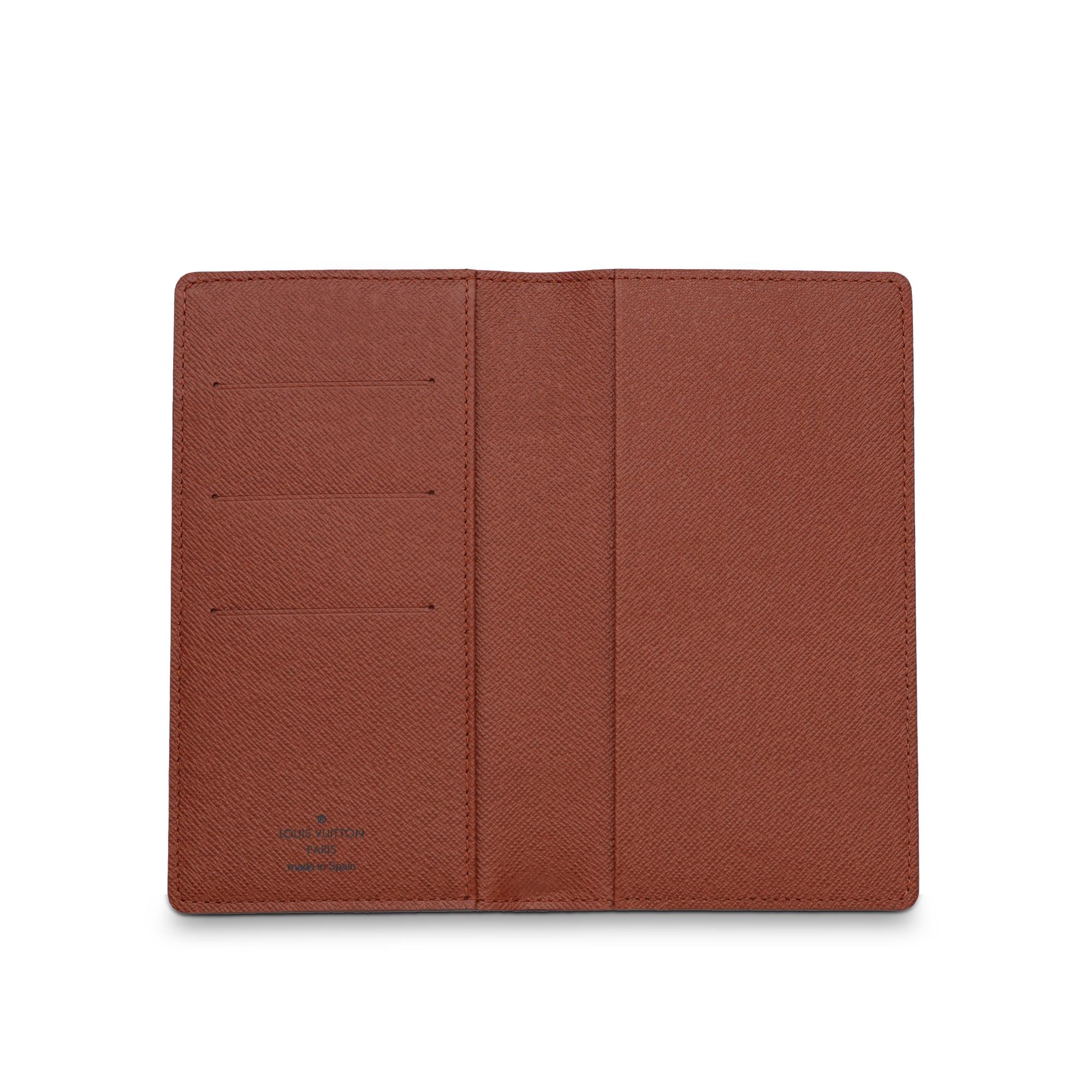 ปกสมุดบันทึกขนาดพกพา Monogram in กระเป๋าและผลิตภัณฑ์เครื่องหนังขนาดเล็ก