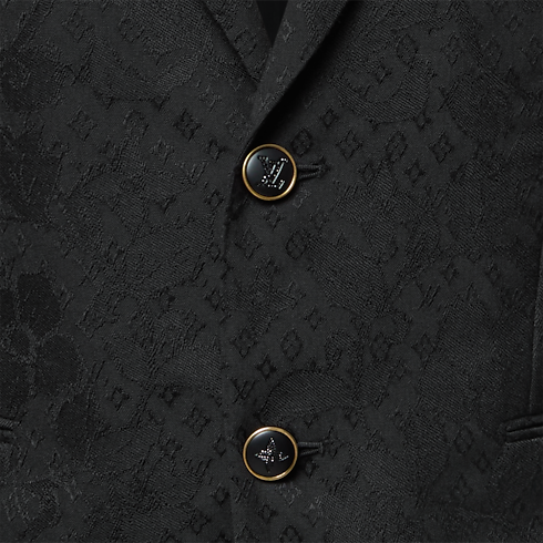 เสื้อแจ็คเก็ต Pont Neuf กระดุมแถวเดียวแบบทางการ in ผู้ชาย's เสื้อผ้า เสื้อแจ็คเก็ตและเบลเซอร์สำหรับผู้ชาย collections by Louis Vuitton (การย่อ/ขยายผลิตภัณฑ์)