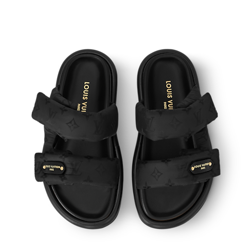 รองเท้าสวมเปิดส้นรุ่น Pool Pillow Comfort in ผู้หญิง's รองเท้า รองเท้าสวมเปิดส้นสำหรับผู้หญิง collections by Louis Vuitton (การย่อ/ขยายผลิตภัณฑ์)