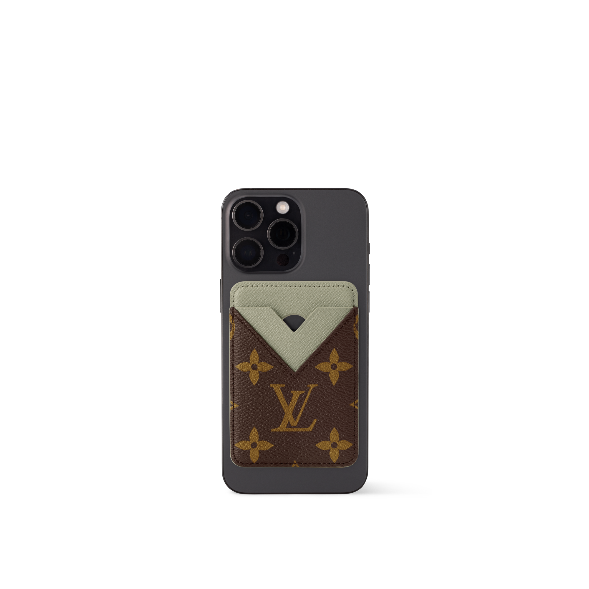 กระเป๋าใส่บัตรรุ่น Porte-Cartes Magnet Monogram in ผู้หญิง