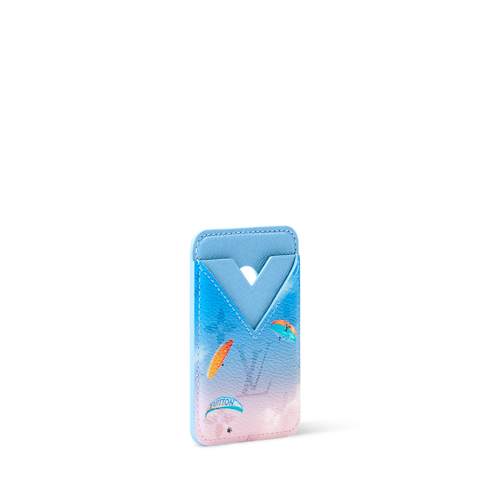 กระเป๋าใส่บัตรรุ่น Porte-Cartes Magnet side view
